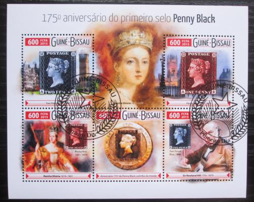Poštovní známky Guinea-Bissau 2015 Penny Black, 175. výroèí Mi# 8169-73 Kat 11€