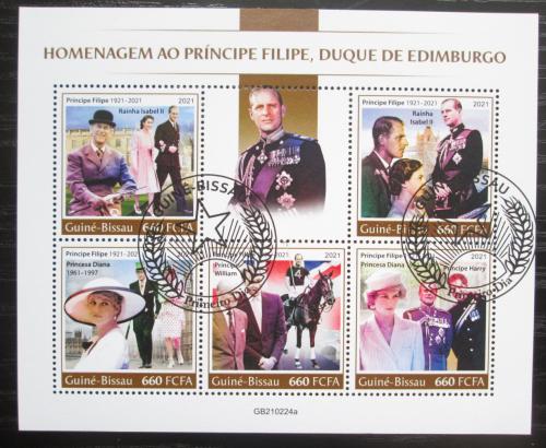 Poštovní známky Guinea-Bissau 2021 Princ Filip Mi# N/N