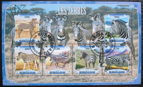 Poštovní známky Burkina Faso 2021 Zebry Mi# Mi# N/N