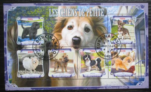 Poštovní známky Burkina Faso 2021 Malí psi Mi# Mi# N/N