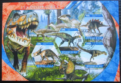 Poštovní známky Mali 2021 Dinosauøi Mi# Mi# N/N