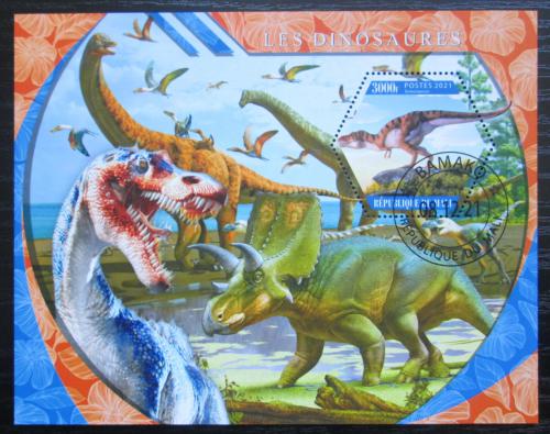 Poštovní známka Mali 2021 Dinosauøi Mi# Mi# N/N