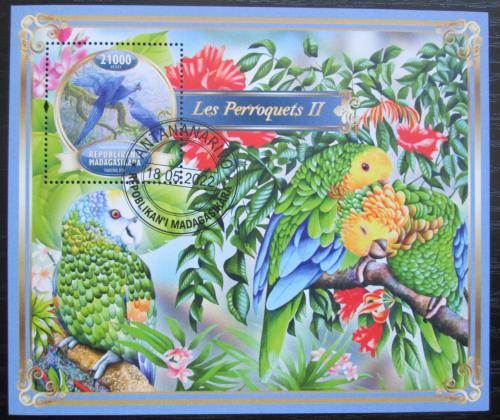 Poštovní známky Madagaskar 2022 Papoušci Mi# Mi# N/N
