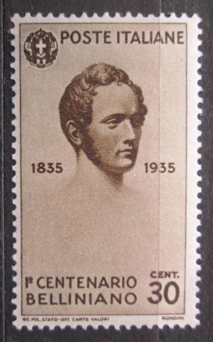 Poštovní známka Itálie 1935 Vincenzo Bellini, skladatel Mi# 533