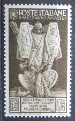 Poštovní známka Itálie 1937 Císaø Augustus, 2000. výroèí Mi# 577