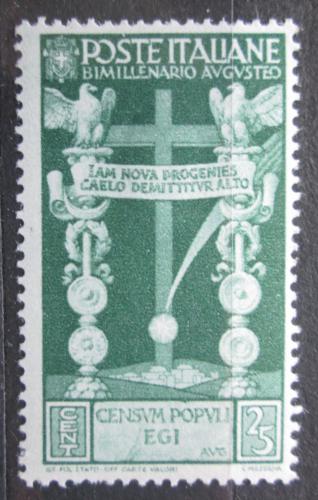 Poštovní známka Itálie 1937 Císaø Augustus, 2000. výroèí Mi# 579