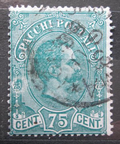 Poštovní známka Itálie 1884 Král Umberto I., balíková Mi# 4 Kat 15€