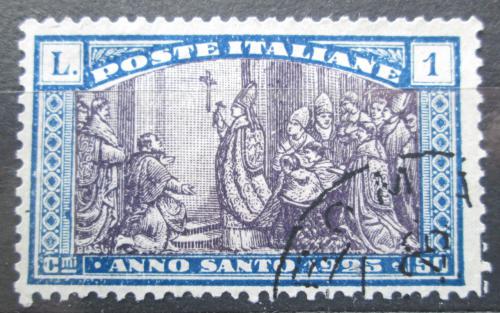 Poštovní známka Itálie 1924 Otevírání Svaté brány Mi# 210 Kat 25€