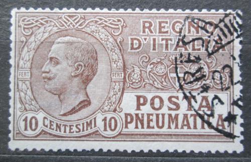 Poštovní známka Itálie 1913 Potrubní pošta Mi# 110 Kat 12€