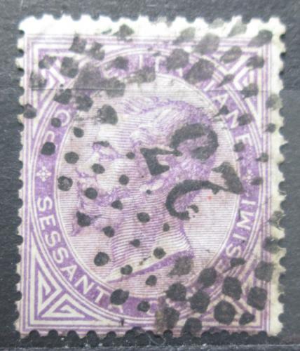 Poštovní známka Itálie 1863 Král Viktor Emanuel II. Mi# 21 Kat 15€
