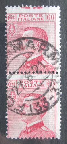 Poštovní známky Itálie 1918 Král Viktor Emanuel III. pár Mi# 131