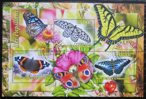 Poštovní známky Gabon 2022 Motýli Mi# N/N