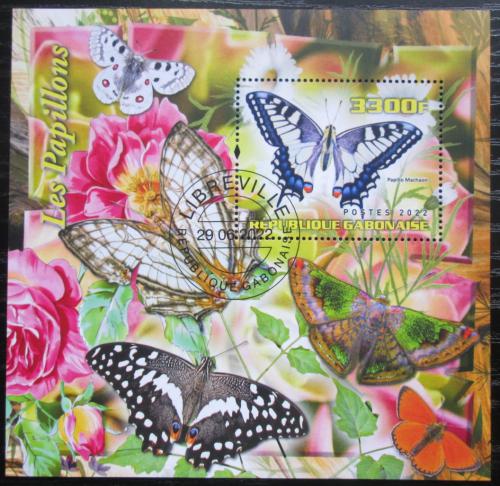 Poštovní známka Gabon 2022 Motýli Mi# N/N