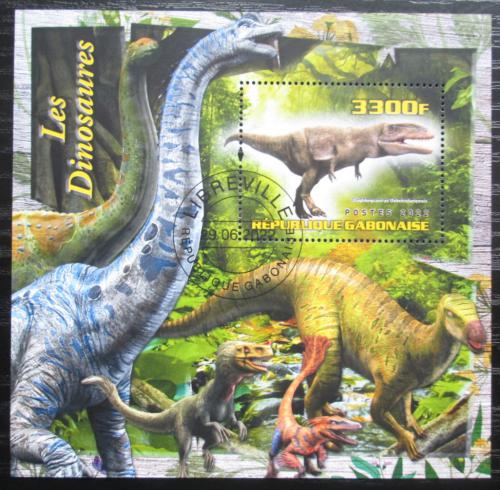 Poštovní známka Gabon 2022 Dinosauøi Mi# N/N