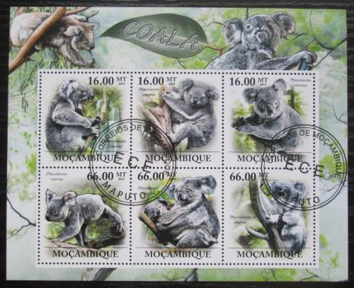 Poštovní známky Mosambik 2011 Koala medvídkovitý Mi# 5358-63 Kat 23€