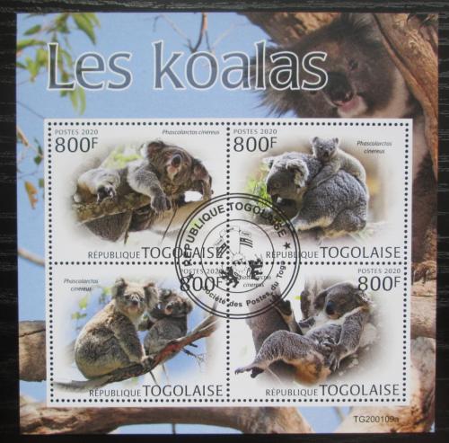 Poštovní známky Togo 2020 Koala medvídkovitý Mi# N/N 