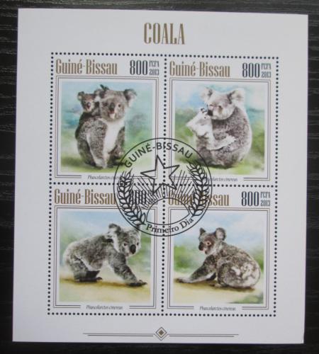Poštovní známky Guinea-Bissau 2013 Koala medvídkovitý Mi# N/N 