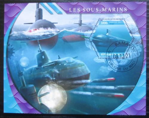 Poštovní známka Mali 2021 Ponorky Mi# N/N
