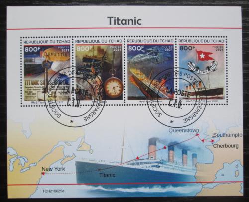 Poštovní známky Èad 2021 Titanic Mi# N/N