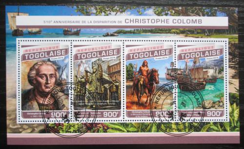 Poštovní známky Togo 2016 Kryštof Kolumbus Mi# 7769-72 Kat 14€