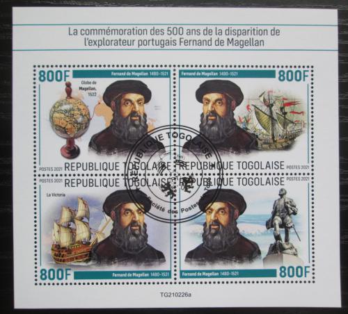 Poštovní známky Togo 2021 Fernão de Magalhães Mi# N/N