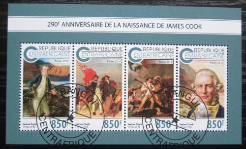 Poštovní známky SAR 2018 James Cook Mi# 8285-88 Kat 15€