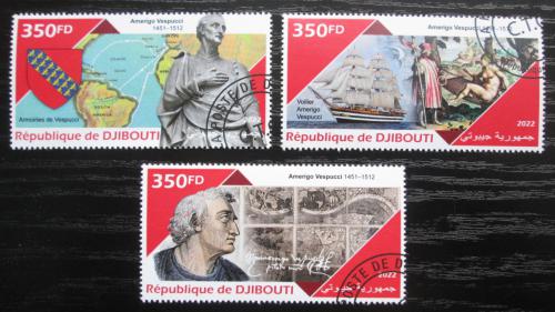 Poštovní známky Džibutsko 2022 Amerigo Vespucci Mi# N/N