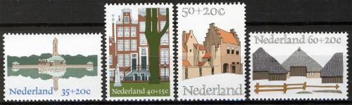 Poštovní známky Nizozemí 1975 Evropská architektura Mi# 1048-51