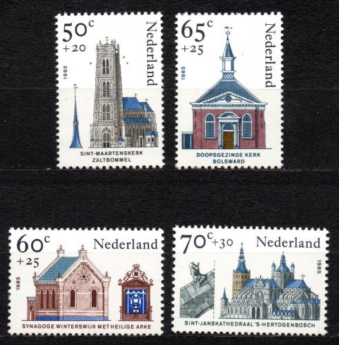 Poštovní známky Nizozemí 1985 Architektura Mi# 1266-69