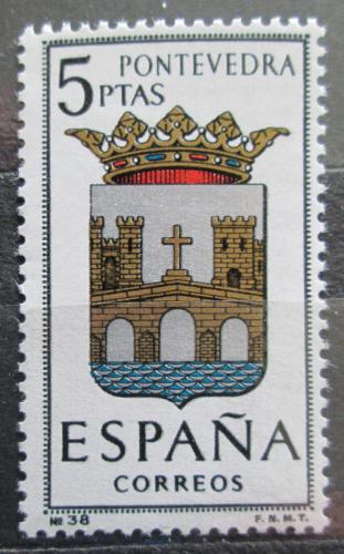 Poštovní známka Španìlsko 1965 Znak Pontevedra Mi# 1528