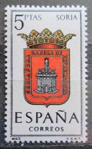 Poštovní známka Španìlsko 1965 Znak Soria Mi# 1562