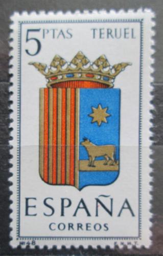 Poštovní známka Španìlsko 1965 Znak Teruel Mi# 1586