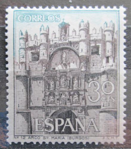 Poštovní známka Španìlsko 1965 Vítìzný oblouk v Burgos Mi# 1529