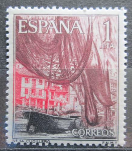 Poštovní známka Španìlsko 1965 Pøístav Cudillero Mi# 1547