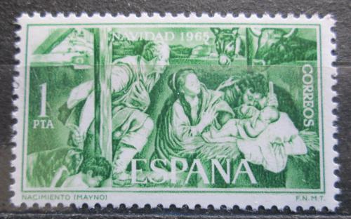 Poštovní známka Španìlsko 1965 Vánoce Mi# 1585
