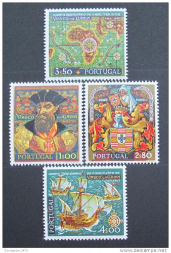 Poštovní známky Portugalsko 1969 Vasco da Gama Mi# 1088-91 Kat 9€