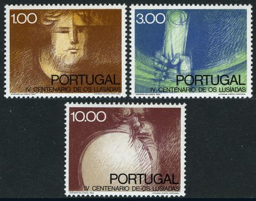 Poštovní známky Portugalsko 1972 Epos Os Lusiadas Mi# 1193-95 Kat 4.20€