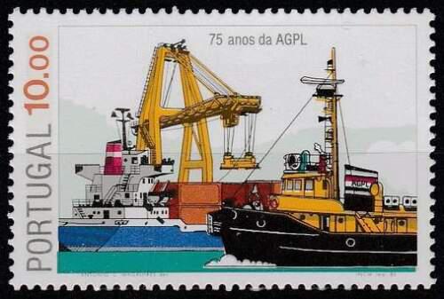 Poštovní známka Portugalsko 1983 Nákladní lodì Mi# 1583