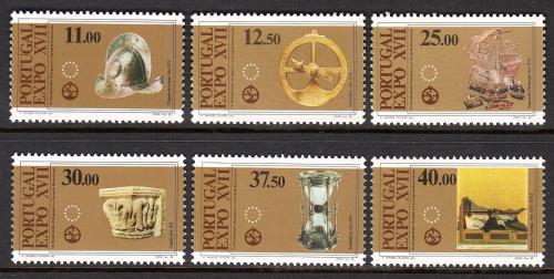 Poštovní známky Portugalsko 1983 Umìlecká výstava v Lisabonu Mi# 1595-1600 Kat 8€