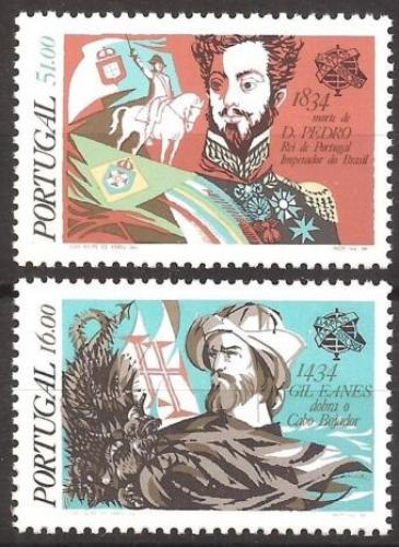 Poštovní známky Portugalsko 1984 Historické události Mi# 1642-43 Kat 4€