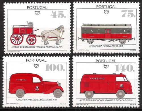 Poštovní známky Portugalsko 1994 Historie pošty Mi# 2041-44 Kat 5.50€