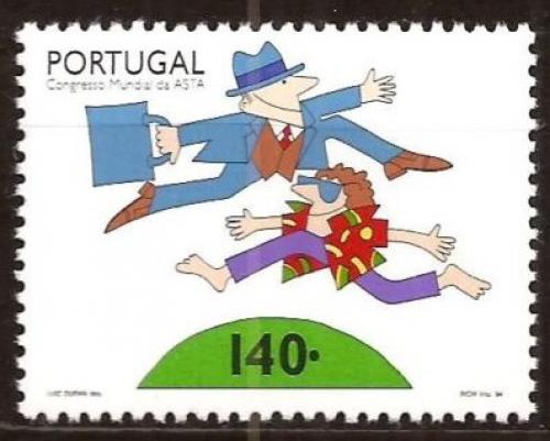 Poštovní známka Portugalsko 1994 Komiks Mi# 2055