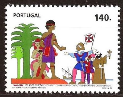 Poštovní známka Portugalsko 1994 Portugalci v Senegalu Mi# 2056