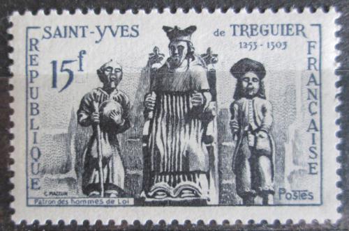 Poštovní známka Francie 1956 Sochy Mi# 1091