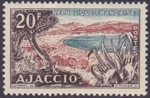 Poštovní známka Francie 1954 Korsika Mi# 1009