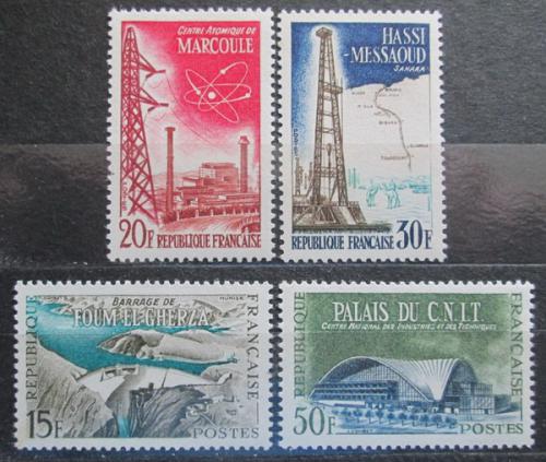 Poštovní známky Francie 1959 Architektura Mi# 1247-50