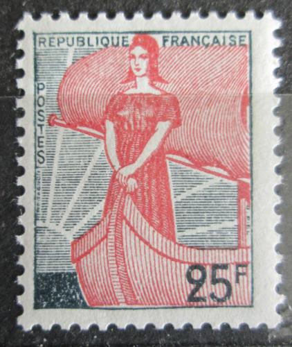 Poštovní známka Francie 1959 Marianne Mi# 1259