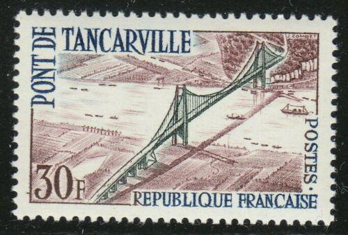 Poštovní známka Francie 1959 Most u Tancarville Mi# 1260
