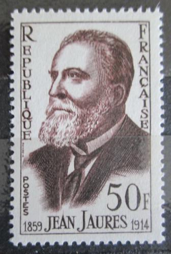 Poštovní známka Francie 1959 Jean Jaurès Mi# 1261
