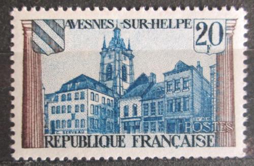 Poštovní známka Francie 1959 Avesnes-sur-Helpe Mi# 1268